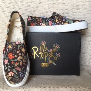 NIB Rifle Paper Co. Floral Double Decker Keds